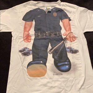 Boys police shirt